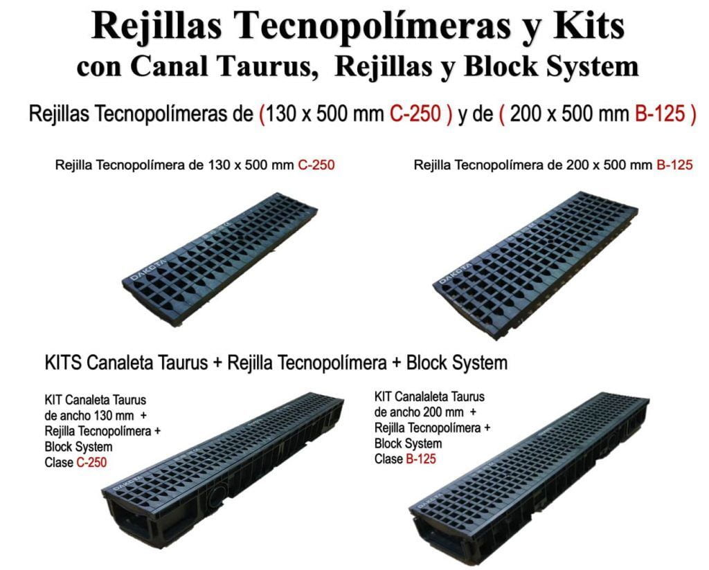 Rejillas tecnopolimeras